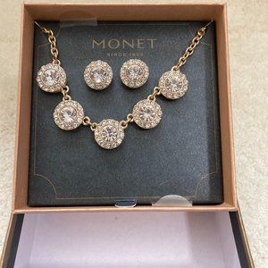 Monet Necklace & Earrings Set